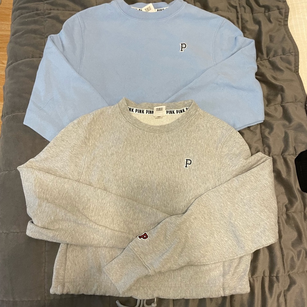 VS Pink Cropped Sweatshirt Bundle
